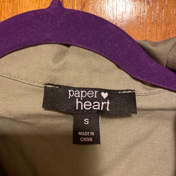 Ladies size small Paper Heart one piece jumpsuit - Picture 3 of 4